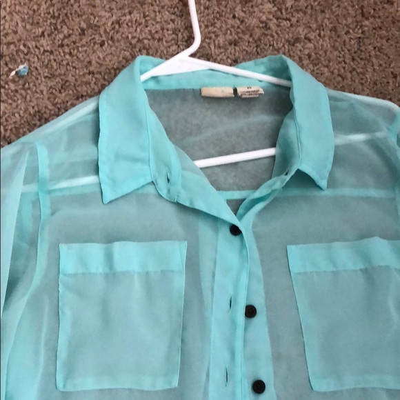 Mint blouse - Picture 2 of 2